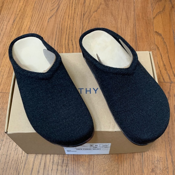 Rothy's Shoes - Rothy’s Clogs Soft Black NWB Size 7